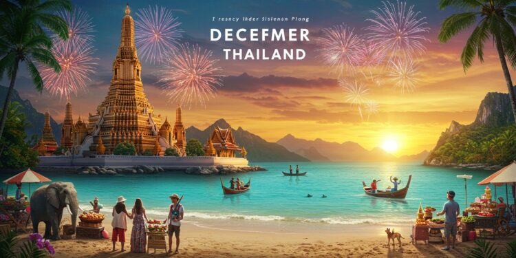 Découvrez la Thaïlande en décembre  climat idéal plages paradisiaques temples majestueux et fêtes vibrantes Guide complet pour un voyage mémorable sous le soleil thaï   Viral Mag