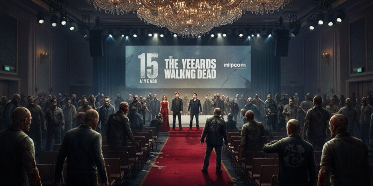 15102025   À Cannes pour les 15 ans de The Walking Dead des zombies envahissent le MIPCOM et les stars révèlent les secrets de la série Mais quest ce qui rend cette franchise inoubliable au delà des morts vivants  Les personnages et si le vrai danger nétait pas ce quon pense    Viral Mag