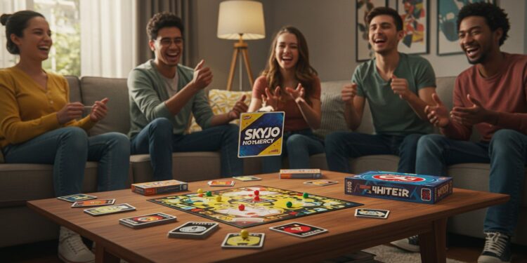 08102025   Envie de soirées mémorables  Découvrez 5 jeux de société en promo pour rire et partager Skyjo Hitster quel sera votre favori  Cliquez pour le savoir    Viral Mag
