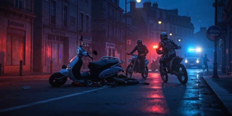 Tragédie à Guérande : Scooter Percuté, Fuite Policière Fatale - Viral Mag 01102025 Un homme perd la vie à Guérande percuté par un motard en fuite Que sest il passé lors de ce drame Les détails de cette tragédie qui bouleverse la ville Viral Mag