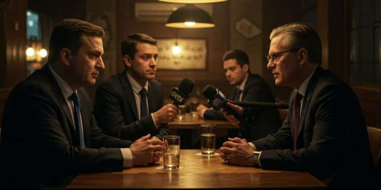 10102025   Trois leaders de gauche surpris en réunion secrète avant un rendez vous à lÉlysée Leur malaise face à la caméra devient viral Que cachaient ils    Viral Mag