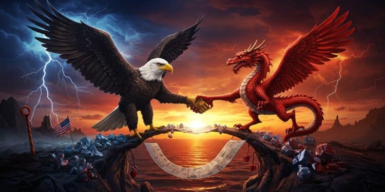 Trump Adoucit Son Ton Sur le Conflit Commercial Avec Pékin - Viral Mag 12102025 Donald Trump surprend en adoptant un ton apaisé face à la Chine Nous voulons laider pas lui nuire Mais après les menaces de droits de douane massifs cette volte face cache t elle une stratégie plus profonde La trêve commerciale tiendra t elle Viral Mag