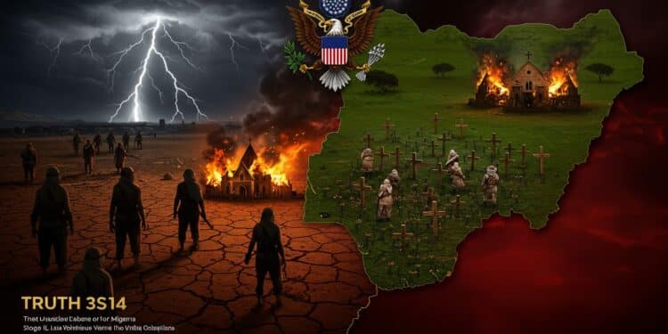 Trump Alerte sur Menace Existentielle Chrétiens Nigeria - Viral Mag Donald Trump dénonce une menace existentielle pour les chrétiens au Nigeria replaçant le pays sur la liste des nations préoccupantes pour la liberté religieuse Décryptage dune situation alarmante   Viral Mag