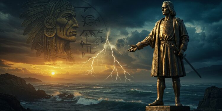 09102025   Trump célèbre Christophe Colomb mais ignore les Amérindiens ravivant une controverse historique Quelle est la portée de ce choix  Lisez pour comprendre   Viral Mag