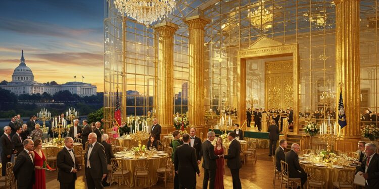 16102025   Trump réunit des milliardaires pour financer une salle de bal révolutionnaire à la Maison Blanche Découvrez les détails de ce projet grandiose et ses implications   Viral Mag
