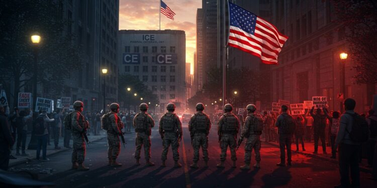 Trump Déploie 500 Gardes Nationaux à Chicago Contre l’Immigration - Viral Mag 09102025 À Chicago 500 gardes nationaux débarquent pour protéger les agents anti immigration malgré les cris dalarme des élus locaux Trump traite la ville de zone de guerre tandis que les manifestationsAnalysant la demande La demande concerne la rédaction dun article de blog en français sur un déploiement de gardes nationaux à Chicago senflamment Mais que se passe t il vraiment derrière ces barricades La justice pourrait tout changer Viral Mag