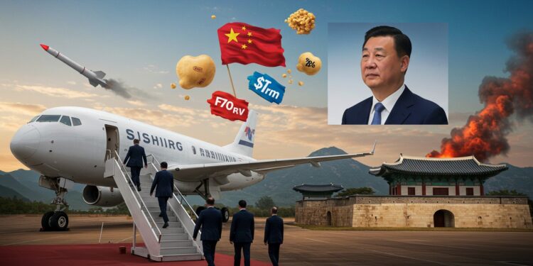 Trump En Corée Du Sud Avant Xi Jinping - Viral Mag Donald Trump arrive en Corée du Sud pour un sommet clé avant sa rencontre décisive avec Xi Jinping Espoirs de trêve commerciale tensions avec Séoul et Pyongyang en suspens   Viral Mag