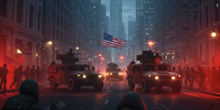 07102025   Trump menace denvoyer larmée dans les villes via une loi dexception Chicago et Portland sous tension  jusquoù ira cette décision controversée  Lisez pour en savoir plus   Viral Mag