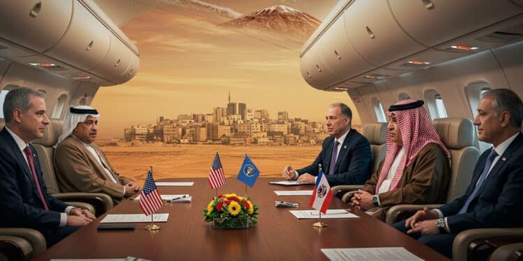 Trump et Qatar: Une Paix Fragile à Gaza? - Viral Mag Trump rencontre lémir du Qatar pour consolider la trêve à Gaza Discussions cruciales mais la paix reste fragile Découvrez les enjeux   Viral Mag