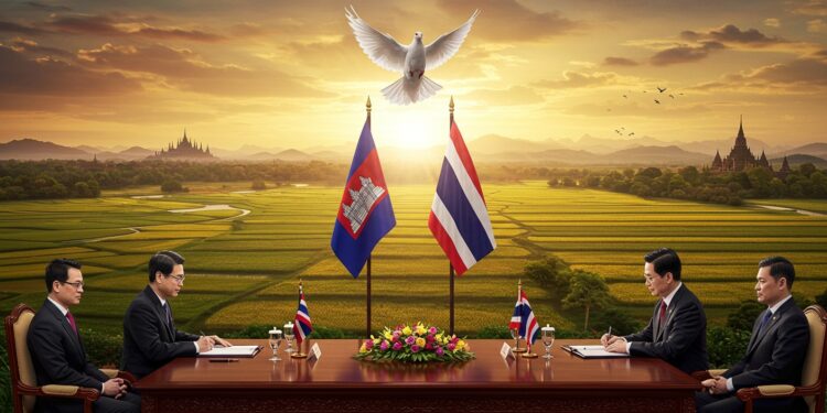Trump Médie un Cessez-le-Feu Historique en Asie - Viral Mag Donald Trump co signe un cessez le feu entre Cambodge et Thaïlande lors dun sommet Asean Découvrez les détails de cet accord crucial pour la paix régionale   Viral Mag