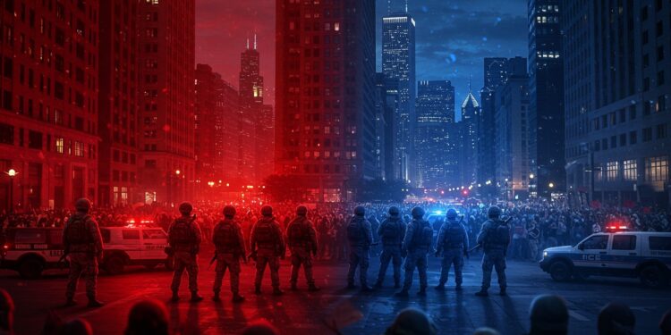 18102025   Dans les rues de Chicago la tension monte  Donald Trump veut y envoyer la Garde nationale pour protéger les agents fédéraux contre une vague de violence liée à limmigration Mais la justice bloque tout La Cour suprême pourrait tout changer ou aggrAnalysant la requête  La demande porte sur la génération dun article de blog en français basé sur un article fourni concernant une requête du gouvernement Trump à la Cour suprême pour déployer la Garde nationale à Chicago aver la fracture  Cliquez pour savoir si lautorité présidentielle lemportera   Viral Mag