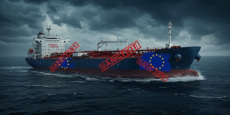 UE Renforce Sanctions Contre Pétrole et Gaz Russes - Viral Mag LUE adopte un 19e paquet de sanctions contre la Russie visant pétrole et gaz avec un arrêt du GNL dici 2026 Découvrez limpact Viral Mag