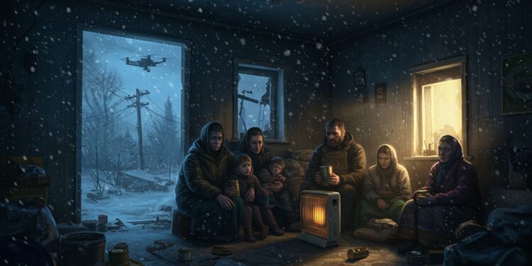 Ukraine : Survie Précaire Près du Front Hivernal - Viral Mag Découvrez comment les civils ukrainiens luttent pour survivre près du front face aux attaques sur lénergie et une crise hivernale imminente selon lONU   Viral Mag