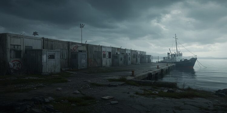 16102025   Un an après leur ouverture les camps italiens en Albanie sont vides Pourquoi cet échec  Quelles sont les critiques des ONG  Découvrez les dessous de cette initiative controversée   Viral Mag