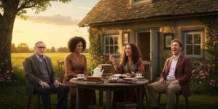 05102025   Ce dimanche 5 octobre Frédéric Lopez réunit trois personnalités aux univers si différents dans Un dimanche à la campagne Henri Sannier le journaliste iconique Shym la voix envoûtante et Jérémy Nadeau lhumoriste irrévérencieux Quelles confessions inattendues vont ils se livrer dans cette maison paisible    Viral Mag