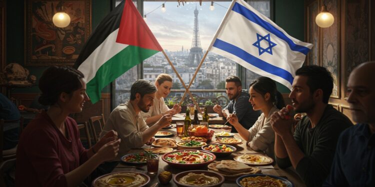 11102025   À Paris un restaurant unit Palestiniens et Israéliens autour de plats savoureux symbole despoir et de paix Découvrez comment ce lieu unique célèbre lunité   Viral Mag