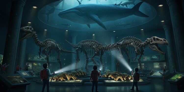 Une Nuit Magique Avec Les Dinosaures À New York - Viral Mag Passez une nuit inoubliable au musée dhistoire naturelle de New York avec des activités uniques pour enfants Découvrez cette expérience féerique    Viral Mag