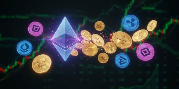 USDT Sur Ethereum : Une Saison Altcoin Explosive ? - Viral Mag 02102025 Les flux USDT affluent vers Ethereum annonçant une saison altcoin Bitcoin perd sa domination un rallye crypto est il imminent Lisez pour le découvrir Viral Mag