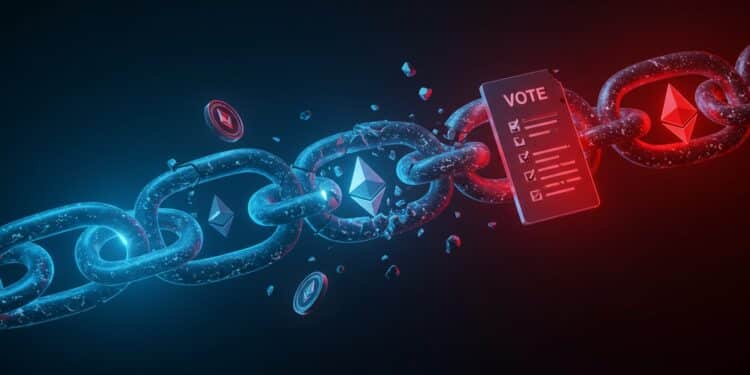 UXLINK Chute de 15% : Vote Crucial sur le Déverrouillage - Viral Mag 03102025 UXLINK chute de 15 avant un vote décisif sur le déverrouillage des tokens pour compenser un hack de 30M$ Quel impact sur son avenir Lisez pour savoir Viral Mag