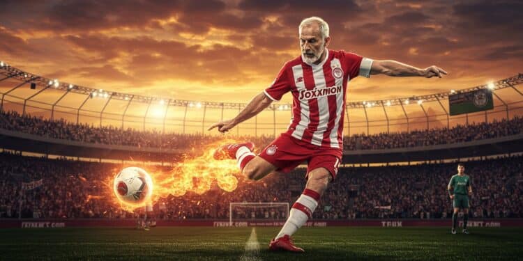 13102025   À 41 ans Mathieu Valbuena éblouit avec un coup franc sublime en D2 grecque Comment ce vétéran défie t il le temps  Cliquez pour le découvrir    Viral Mag