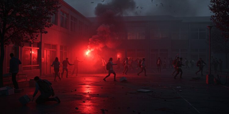 07102025   Le lycée Doisneau à Vaulx en Velin est secoué par des fumigènes et mortiers Élèves renvoyés enseignants en retrait  que se passe t il vraiment    Viral Mag