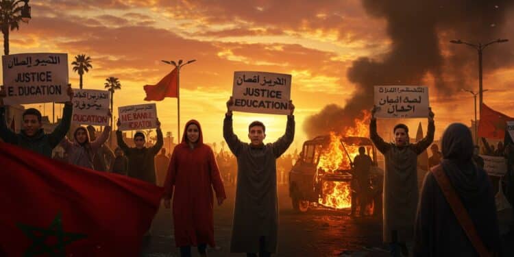 02102025   Des manifestations pacifiques au Maroc dégénèrent  deux morts des centaines darrestations Que révèle cette crise sur les tensions sociales  Lisez pour comprendre   Viral Mag