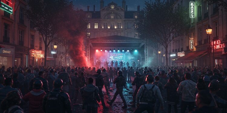 11102025   Un concert rap gratuit aux Halles tourne au chaos  un policier lynché des tensions explosives Que sest il passé  La réponse dans notre article   Viral Mag