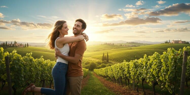 Yann Révèle Son Nouvel Amour : Une Renaissance Émouvante - Viral Mag 13102025 Yann ex candidat de Lamour est dans le pré rayonne avec Jérôme son nouvel amour et se lance dans le vin Une renaissance après des épreuves Que réserve son avenir Viral Mag