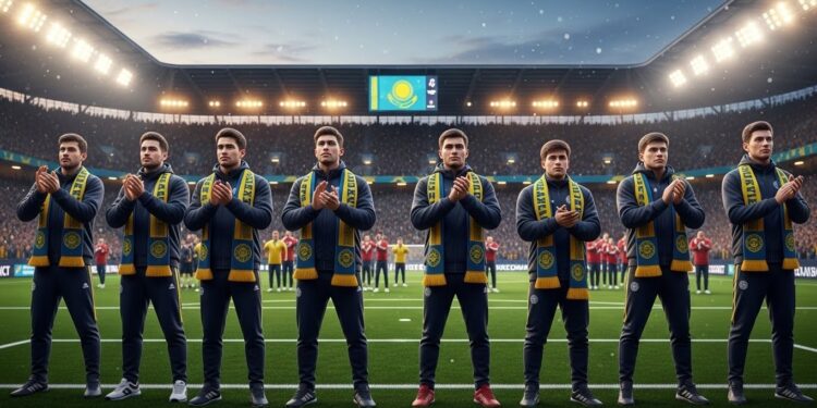 5 000 km pour un Match : L’Incroyable Odyssée des Fans - Viral Mag Dix supporters du Kairat Almaty ont parcouru 5 000 km jusquà Copenhague Une histoire de passion qui a ému toute lEurope du football et fait vibrer le Parken Stadium Viral Mag