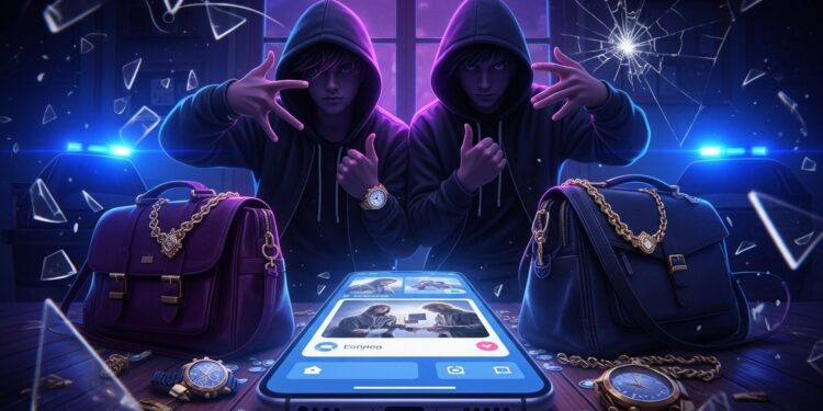 Adolescents Cambrioleurs Pris en Photo avec Butin Luxe - Viral Mag Découvrez comment deux ados de 15 et 16 ans ont été arrêtés après des cambriolages en série piégés par leurs selfies avec maroquinerie et montres de luxe Une affaire choc en Seine et Marne Viral Mag