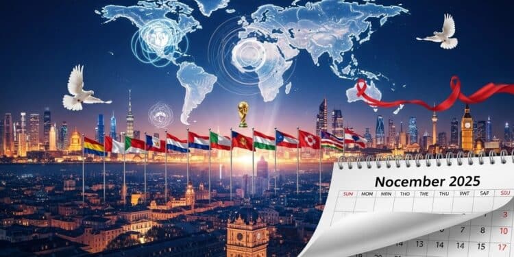 Découvrez lagenda international du 30 novembre au 8 décembre 2025  diplomatie intense élections cruciales sommets climatiques culture et sport Tout ce quil ne faut pas manquer   Viral Mag