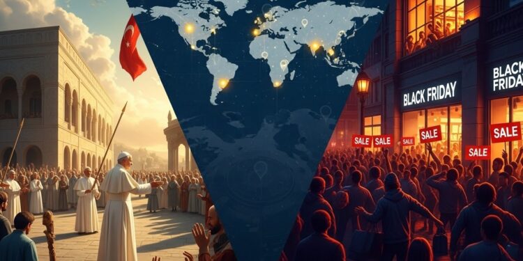 Découvrez les événements qui vont marquer la planète du 27 novembre au 5 décembre 2025  visite historique du pape Léon XIV Black Friday mondial sommets diplomatiques brûlants et verdicts choc Lagenda complet jour par jour   Viral Mag