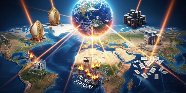 Découvrez les événements majeurs du 27 novembre au 5 décembre 2025  visite historique du pape Léon XIV Black Friday OPEP+ élections procès choc et sommets géopolitiques explosifs   Viral Mag