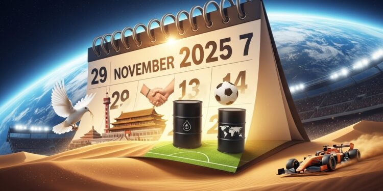 Découvrez les événements majeurs du 29 novembre au 7 décembre 2025  visite historique du pape Léon XIV élections explosives sommets géopolitiques et finales sportives à ne pas manquer   Viral Mag