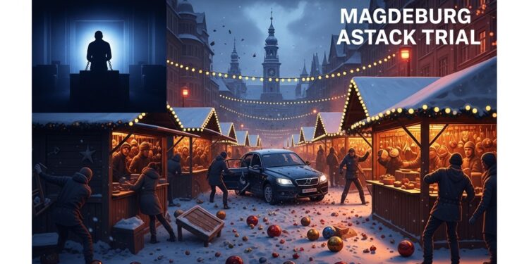 Découvrez le procès retentissant du médecin saoudien accusé davoir foncé sur un marché de Noël à Magdebourg tuant six personnes Motivations islamophobes et failles sécuritaires au cœur du débat   Viral Mag