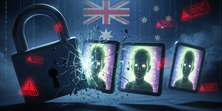 LAustralie vient de bloquer trois plateformes IA générant du contenu pédopornographique Plus de 100 000 visites australiennes des fonctionnalités choquantes Décryptage complet dune décision historique   Viral Mag