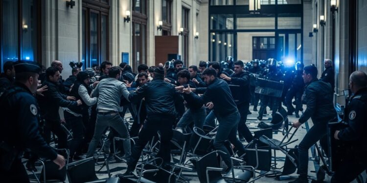 Découvrez comment une simple audience aux assises de lEssonne a dégénéré en bagarre générale entre quartiers rivaux obligeant le déploiement de plus de 100 policiers pour rétablir lordre   Viral Mag