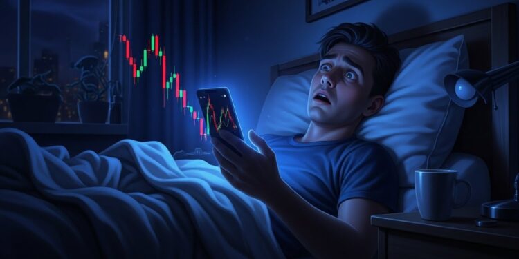 Bitcoin Vole Votre Sommeil : Les Traders Craquent - Viral Mag Découvrez pourquoi 68 des traders Bitcoin vérifient leurs portefeuilles au lit et perdent des nuits entières à cause du FOMO Une étude choc qui révèle limpact réel de la volatilité crypto sur la santé Viral Mag