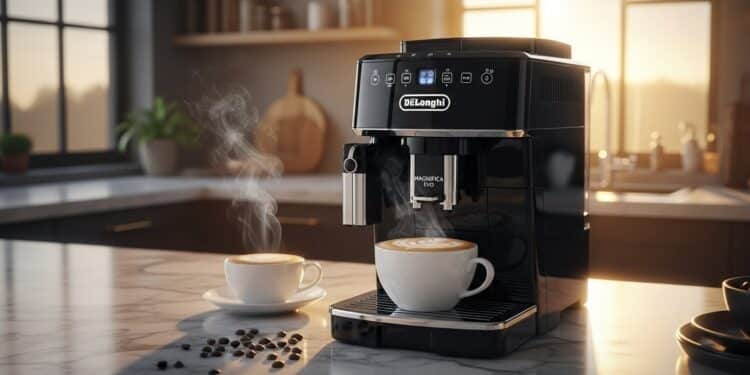 Black Friday : -39% sur la Machine à Café De’Longhi Magnifica Evo - Viral Mag Découvrez pourquoi la DeLonghi Magnifica Evo affole les compteurs ce Black Friday 349 € au lieu de 56999 € Café barista à domicile mousse parfaite et simplicité dusage Le bon plan à saisir avant rupture Viral Mag