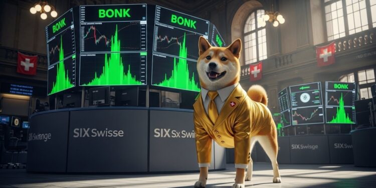 BONK Explose en Europe : Premier ETP Meme Coin sur SIX - Viral Mag Découvrez comment BONK le meme coin star de Solana vient de faire son entrée officielle en Europe via un ETP régulé sur la bourse suisse SIX Une révolution pour les investisseurs institutionnels Viral Mag