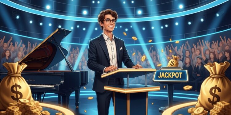 Cagnotte Cyprien 12 Coups Midi : 219 595 Euros - Viral Mag Découvrez le parcours fulgurant de Cyprien le nouveau Maître de midi dans Les 12 coups de midi À 22 ans sa cagnotte atteint 219 595 euros ce 8 novembre 2025 Passion musique défis et ambitions révélés Viral Mag