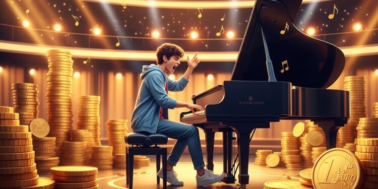 Découvrez la cagnotte impressionnante de Cyprien le nouveau Maître de midi dans Les 12 coups de midi À 22 ans ce passionné de musique cumule déjà 245 195 euros Suivez son parcours captivant et ses ambitions artistiques   Viral Mag