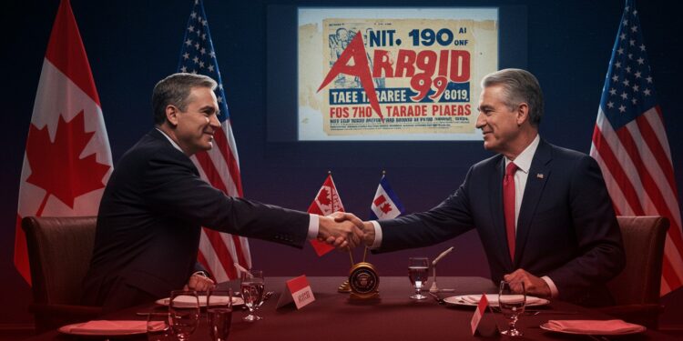 Découvrez comment Mark Carney a présenté des excuses à Donald Trump après une pub controversée de lOntario impactant les négociations commerciales Canada USA   Viral Mag