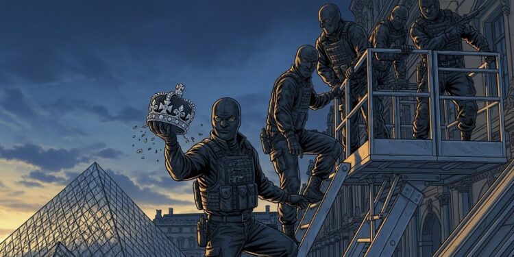 Le quatrième membre du commando qui a volé les bijoux de la Couronne au Louvre le 19 octobre est présenté à la justice Les trésors restent introuvables et les questions sur la sécurité explosent   Viral Mag