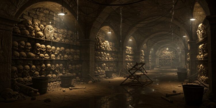 Catacombes Paris Fermeture Six Mois Travaux - Viral Mag Découvrez les dernières visites des Catacombes de Paris avant six mois de fermeture pour restauration Ossements humidité et secrets souterrains révélés avant travaux majeurs   Viral Mag