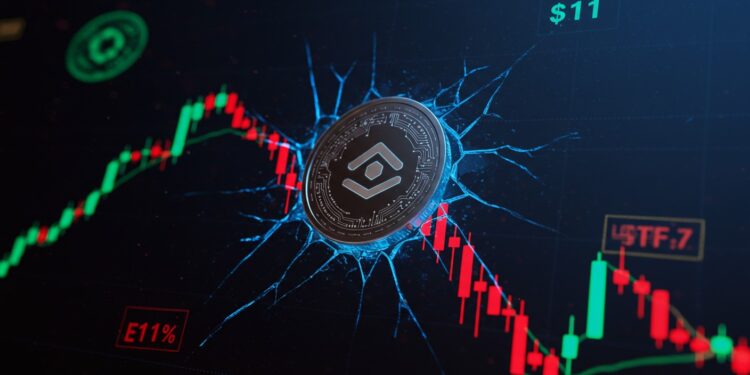Chainlink teste un support critique avec un triangle symétrique qui cède Analyse technique bearish vs fondamentaux solides  ETF potentiel et intégration Circle Vers 11$    Viral Mag