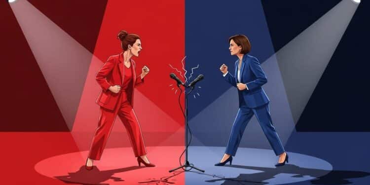 Claire Geronimi Défie Aurore Bergé : Soutien Tardif ou Calcul Politique ? - Viral Mag Dans un débat houleux Claire Geronimi interpelle Aurore Bergé sur son silence passé face à son agression Un échange qui révèle les fractures de la politique française sur limmigration et la sécurité des femmes Viral Mag