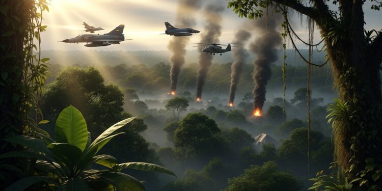 Découvrez les frappes aériennes en Colombie ayant éliminé 19 dissidents des Farc Contexte politique tendu avec Petro et sanctions américaines en toile de fond   Viral Mag