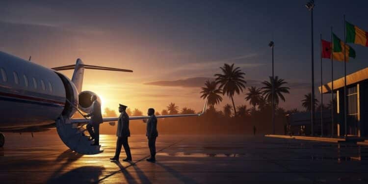 Renversé par une junte militaire lex président Umaro Sissoco Embaló vient de trouver refuge à Brazzaville auprès de Denis Sassou Nguesso Retour sur un nouveau putsch dans un pays habitué aux coups de force   Viral Mag