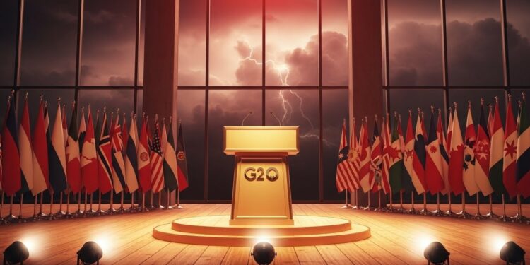 Crise Explosive USA-Afrique du Sud : Trump Exclut Pretoria du G20 - Viral Mag Donald Trump refuse dinviter lAfrique du Sud au G20 2026 et accuse Pretoria de persécuter les Blancs Sanctions droits de douane guerre froide diplomatique décryptage complet dun conflit qui secoue le monde Viral Mag